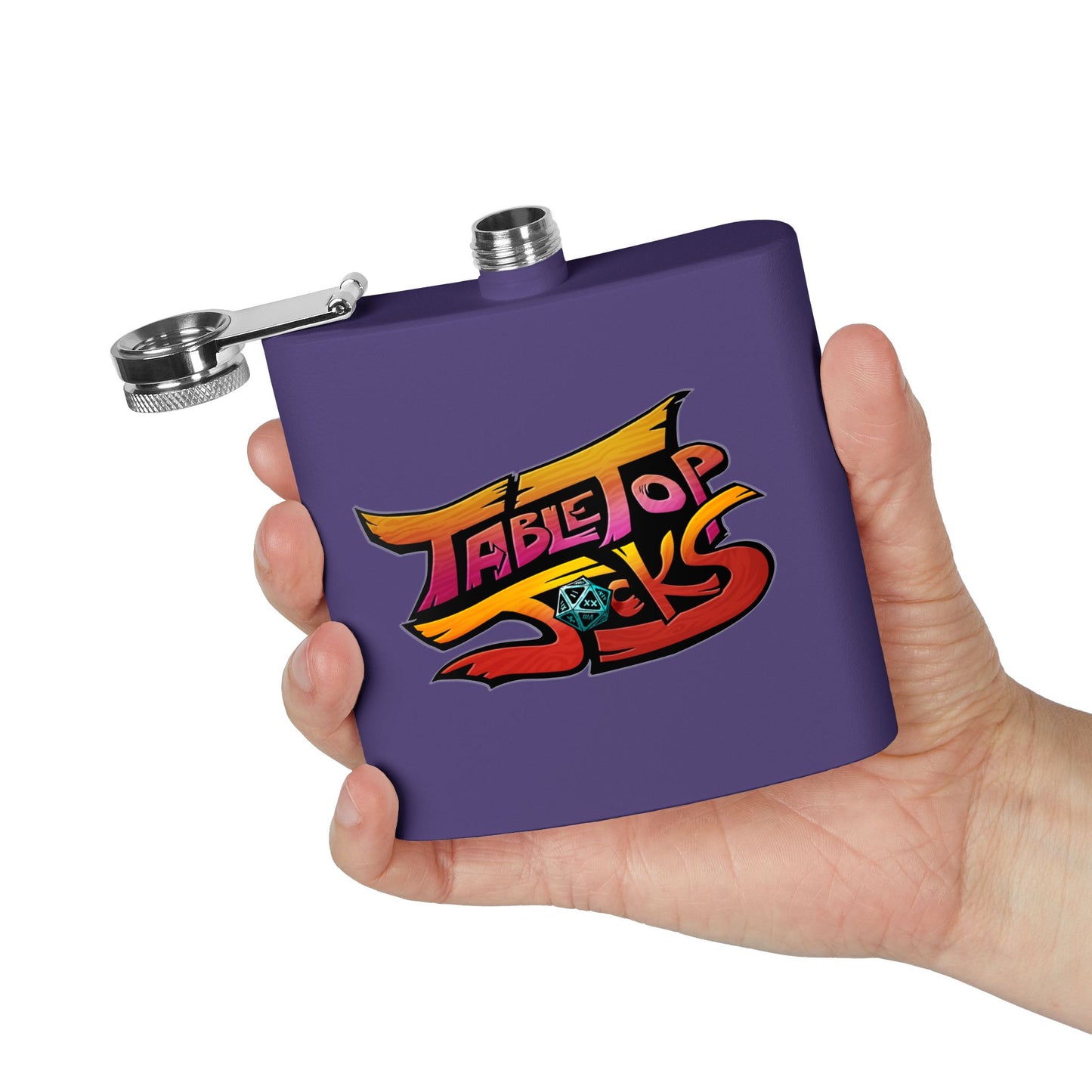 Tabletop Jocks Flask