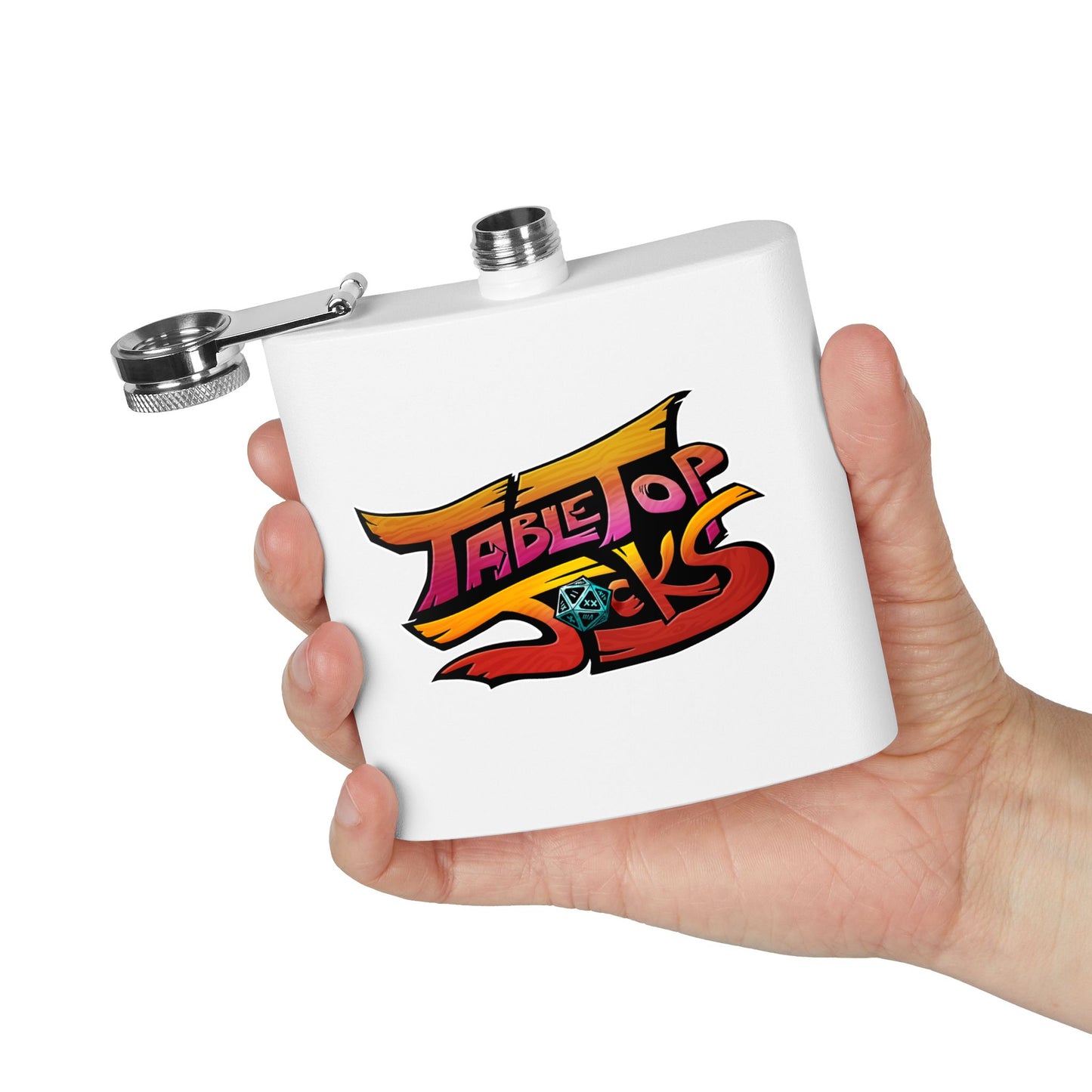 Tabletop Jocks Flask