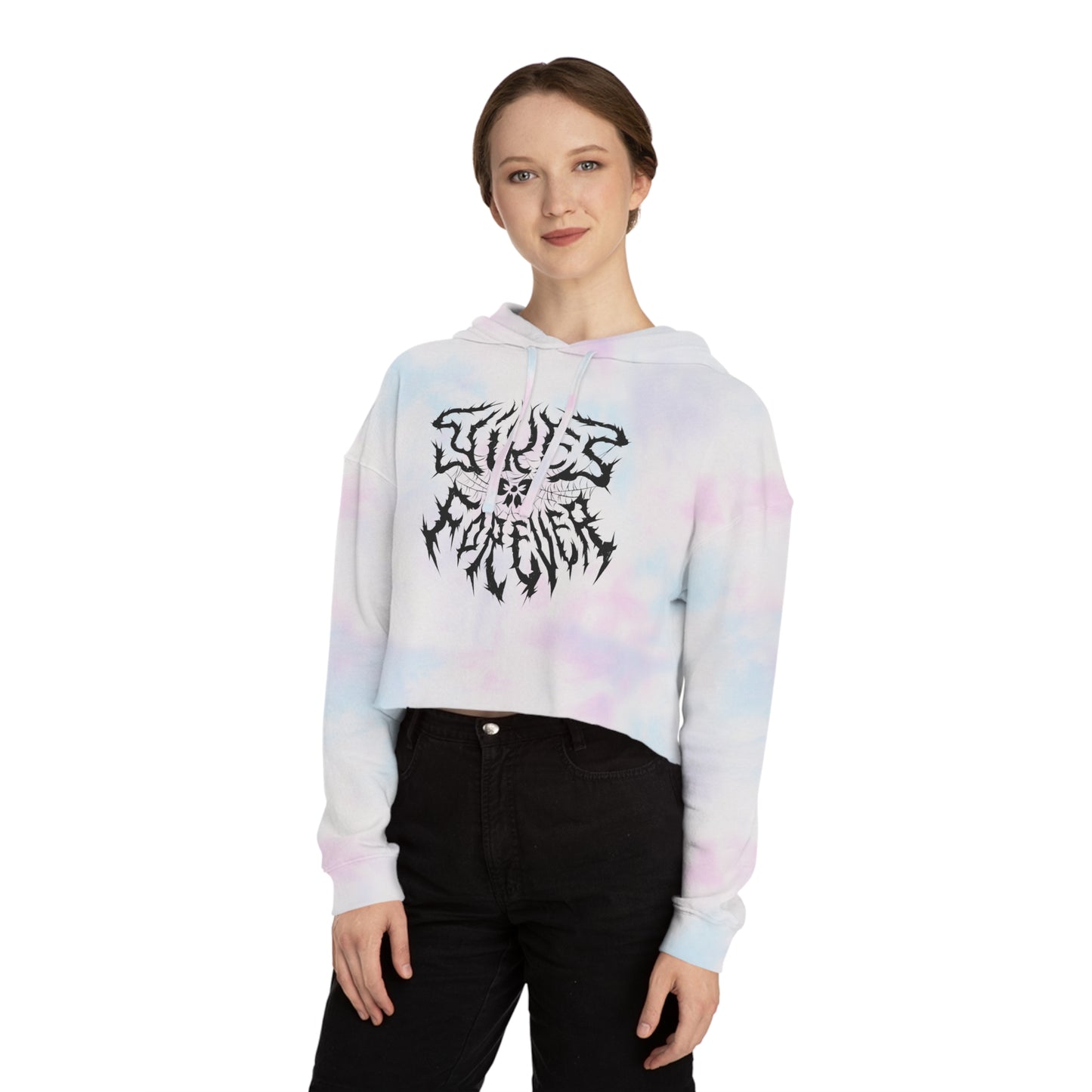 "Yikes Forever" Cropped Hoodie