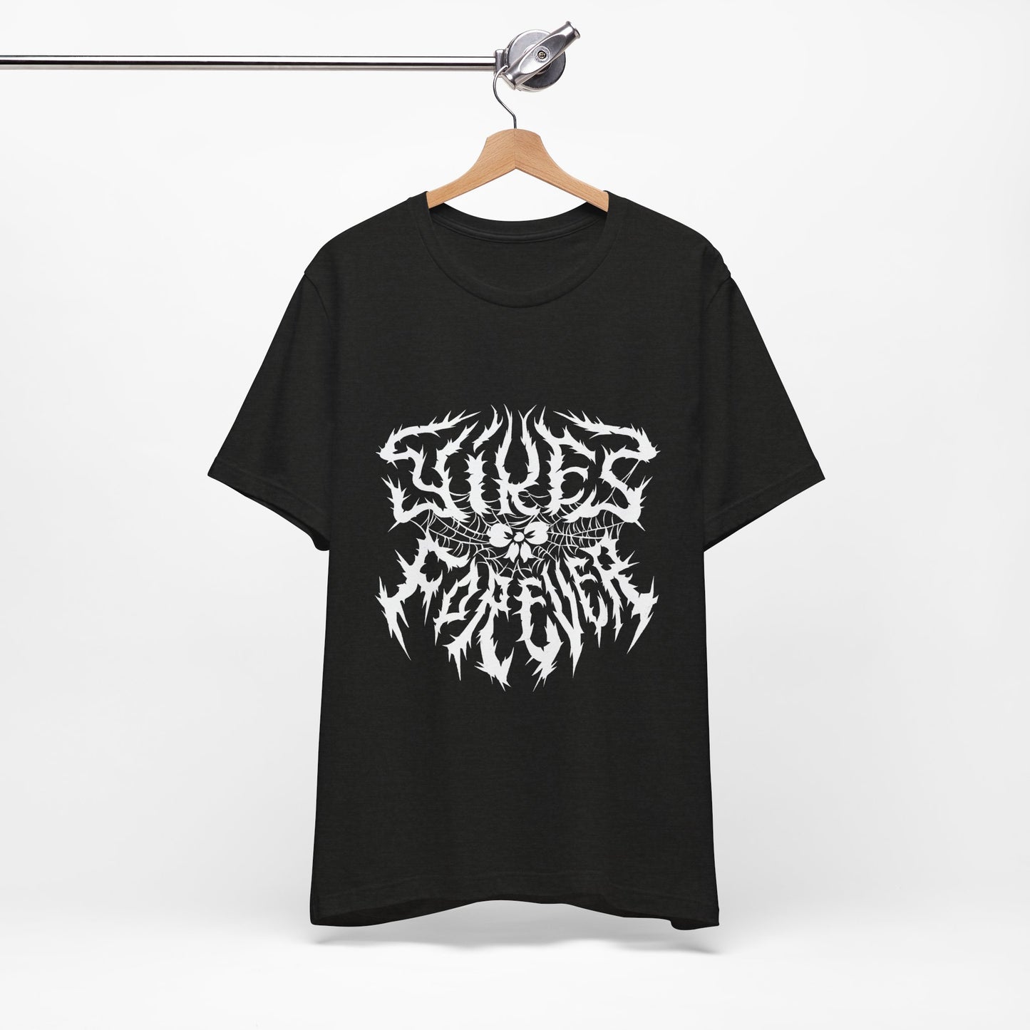 Yikes Forever Tee - dark colors with white text