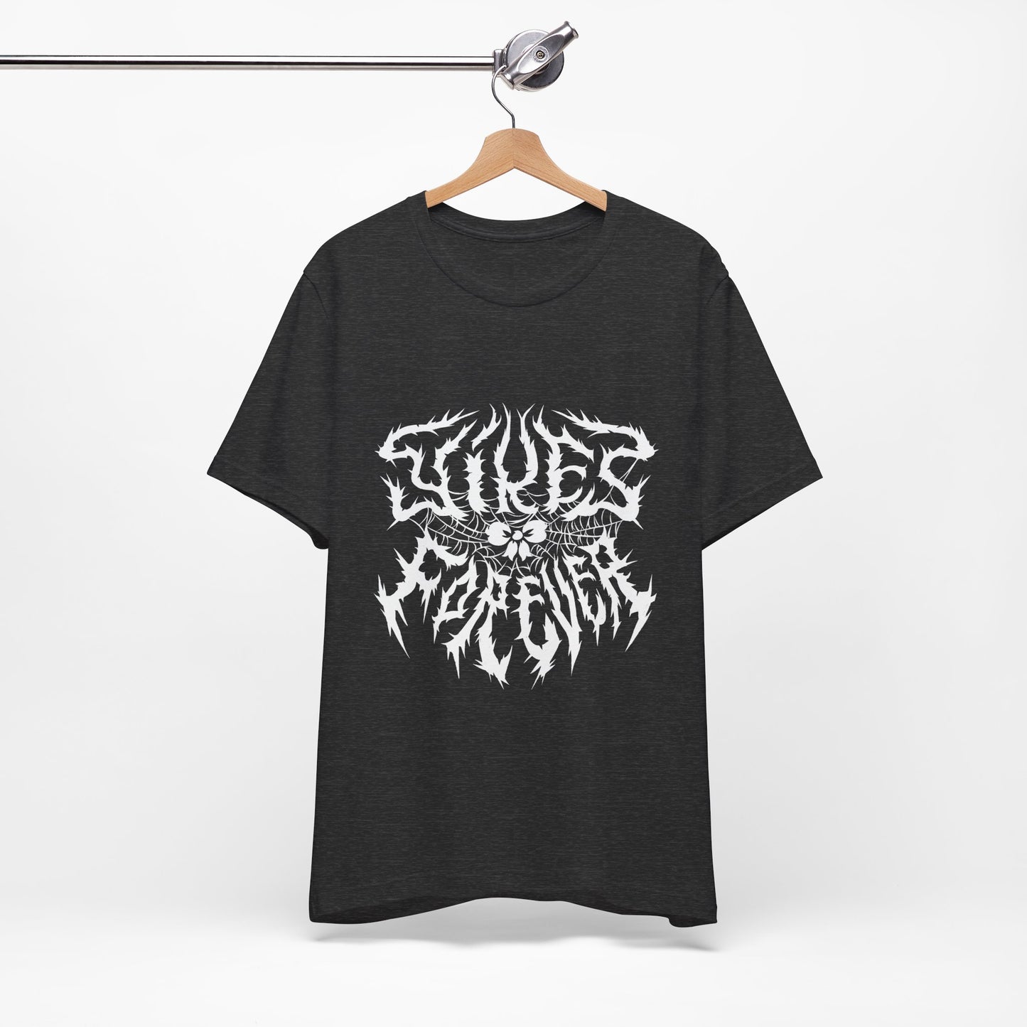 Yikes Forever Tee - dark colors with white text