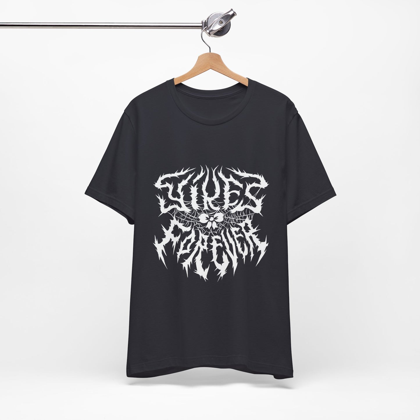 Yikes Forever Tee - dark colors with white text