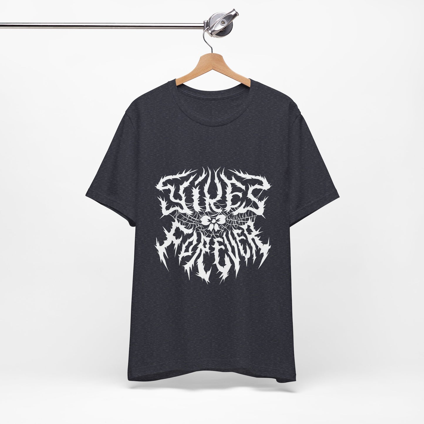 Yikes Forever Tee - dark colors with white text
