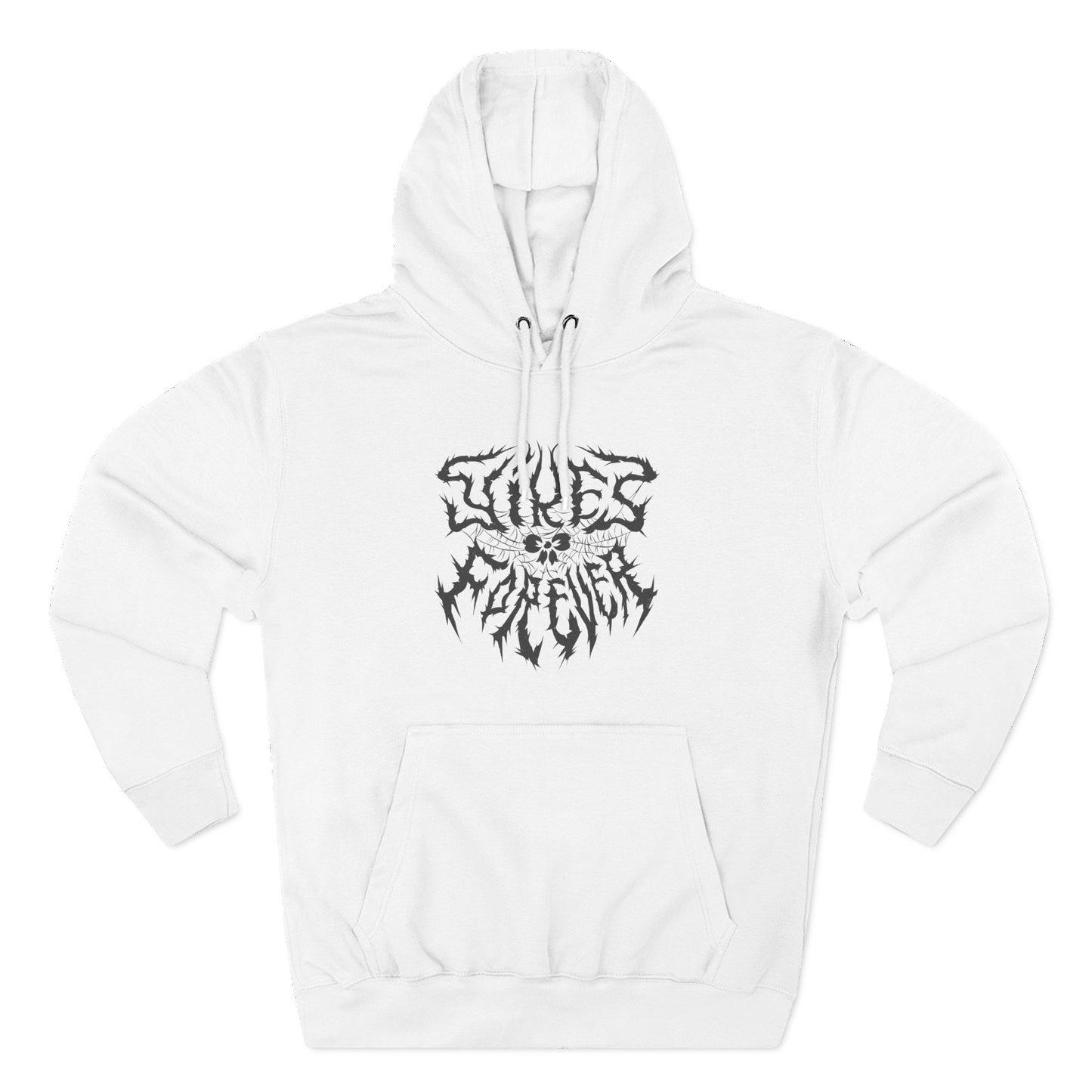 "Yikes Forever" Fleece Hoodie dark text on light background