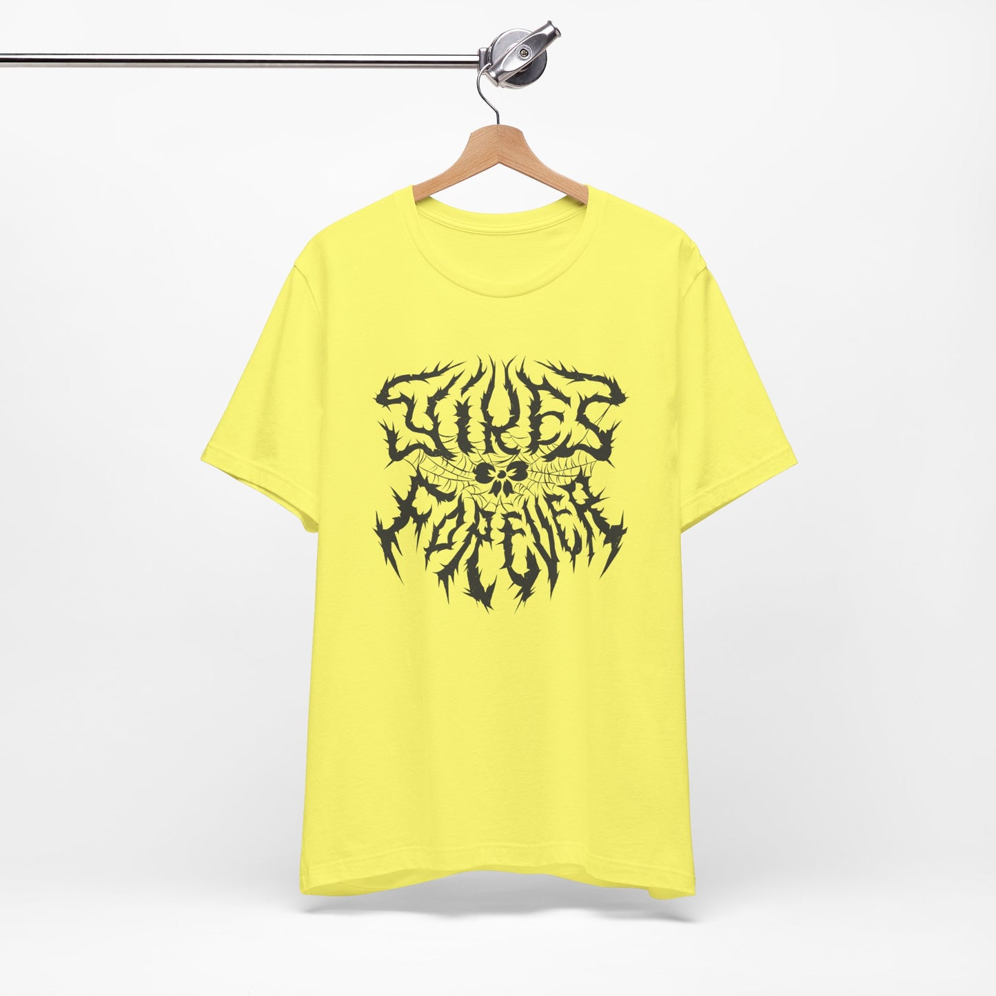 Yikes Forever Tee - light colors with black text