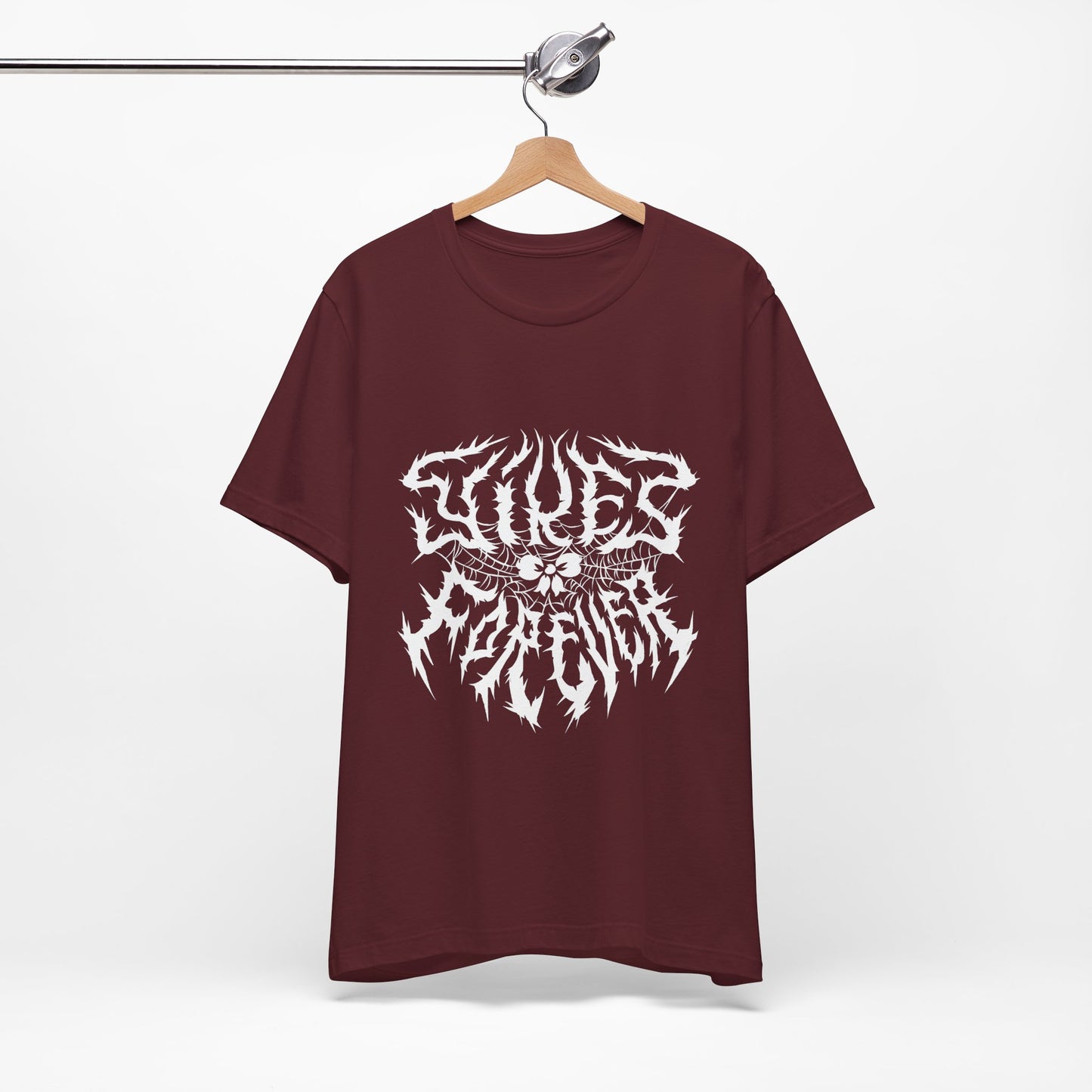 Yikes Forever Tee - dark colors with white text