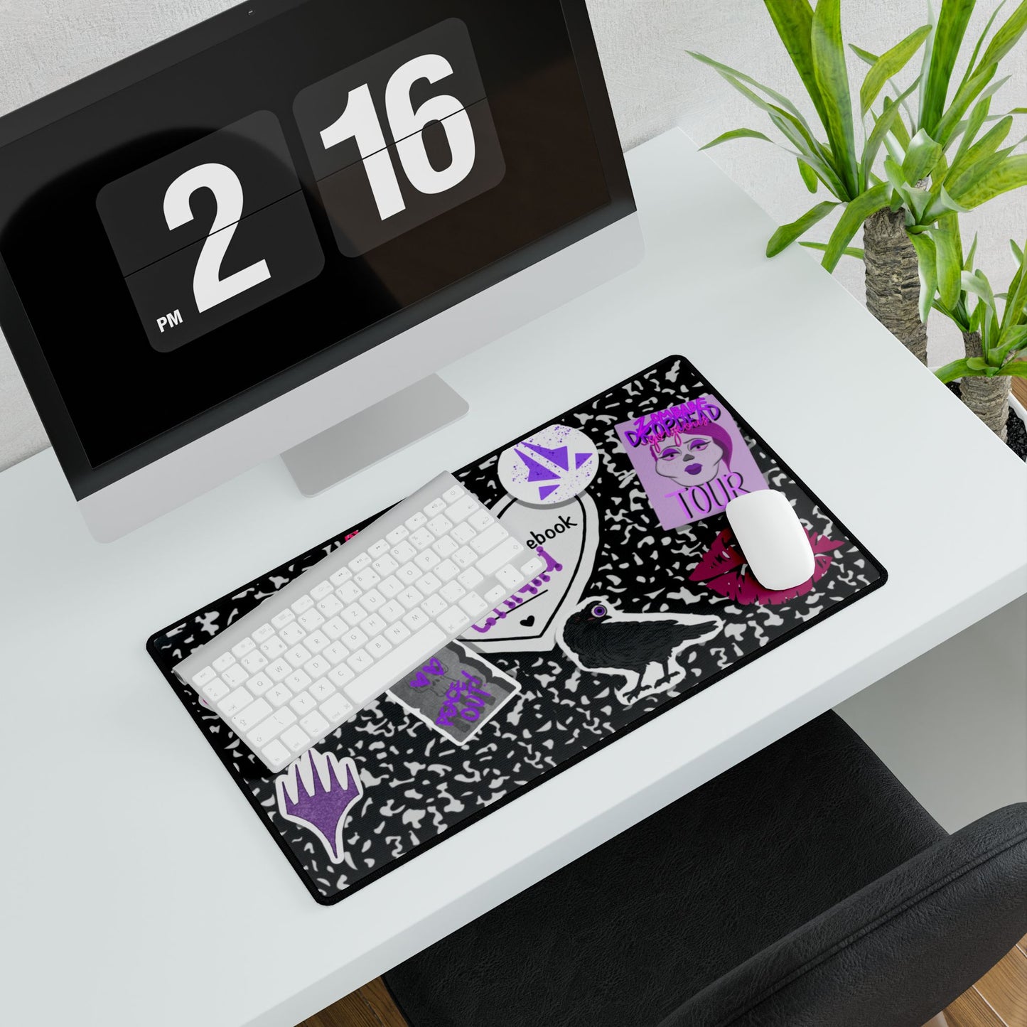 "Composition Notebook - Liliana" 24 x 14 TCG Playmat - Eggy Over Easy