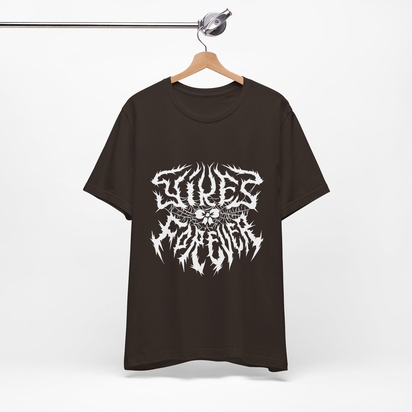 Yikes Forever Tee - dark colors with white text