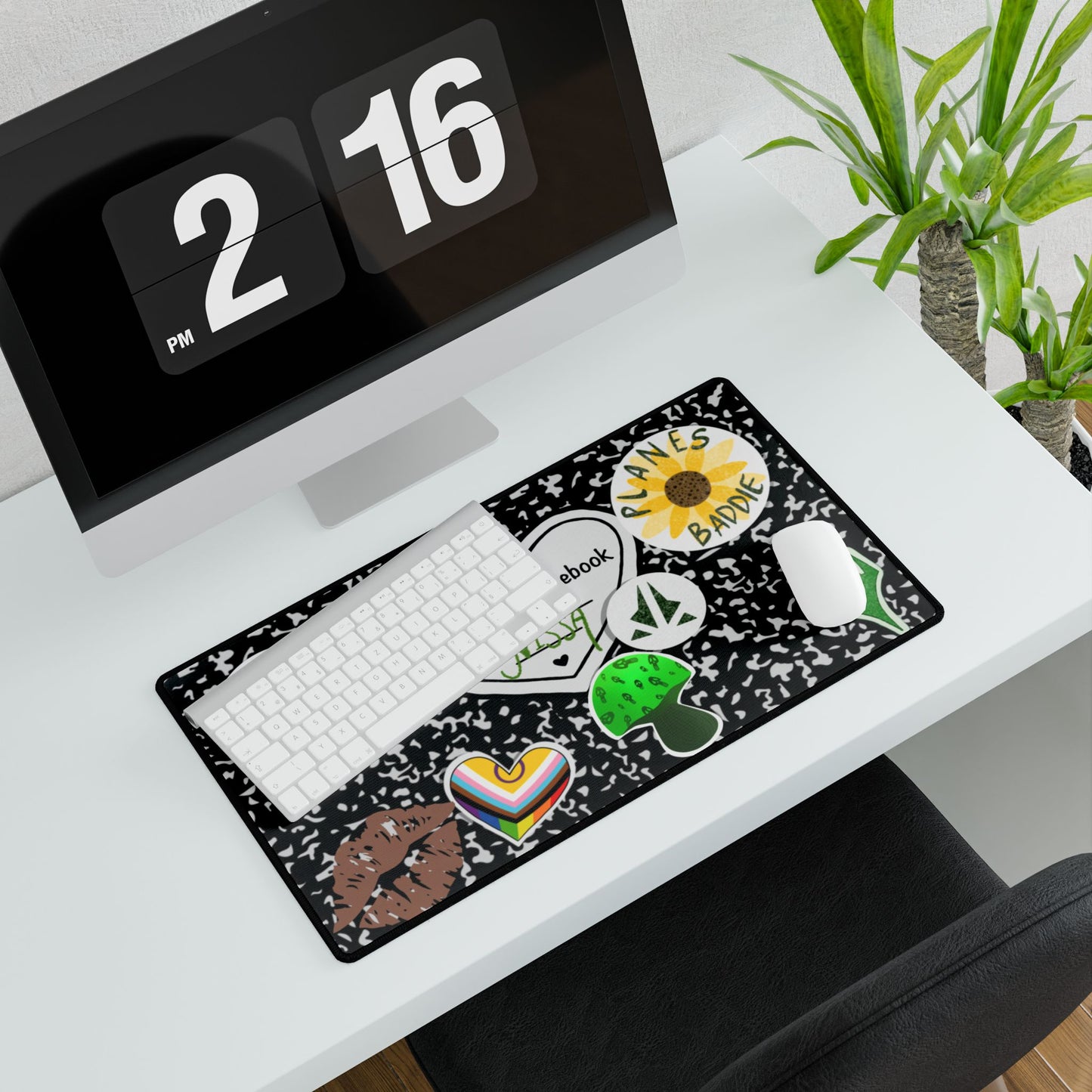 "Composition Notebook - Nissa" 24 x 14 TCG Playmat - Eggy Over Easy