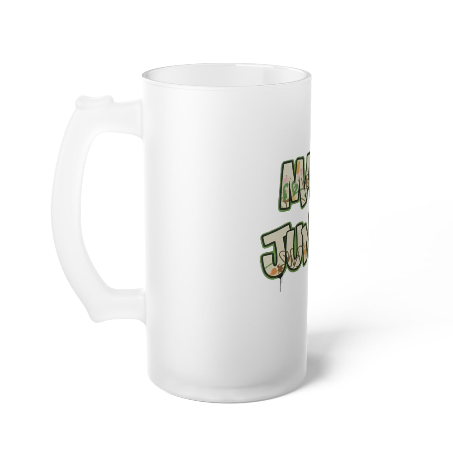 Magic Junkies Frosted Beer Mug
