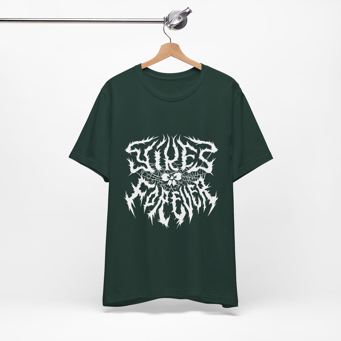 Yikes Forever Tee - dark colors with white text