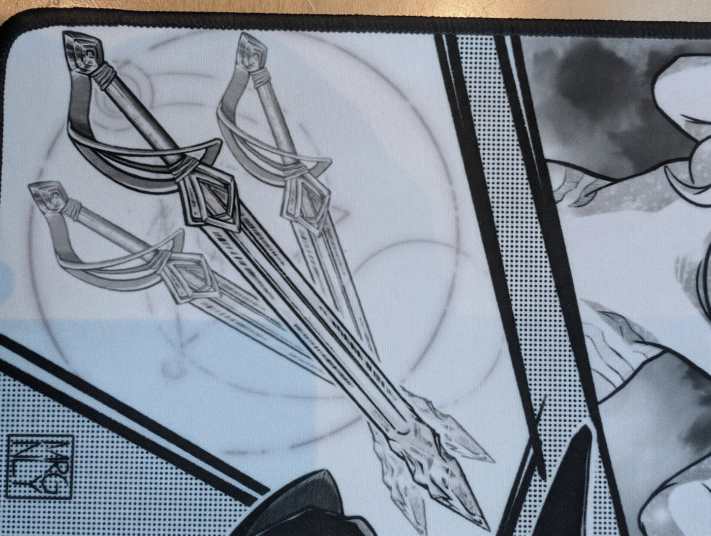 "Sephy Manga Style" 24 x 14 MTG Playmat