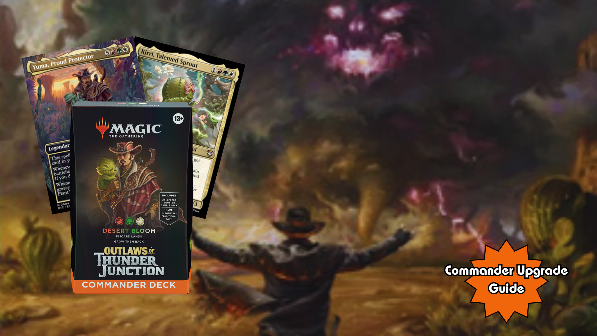Desert Bloom OTJ Commander Upgrade Guide | Commander Corner Fast Don't Lie Gaming Desert Bloom OTJ Commander Upgrade Guide | Commander Corner Fast Don't Lie Gaming