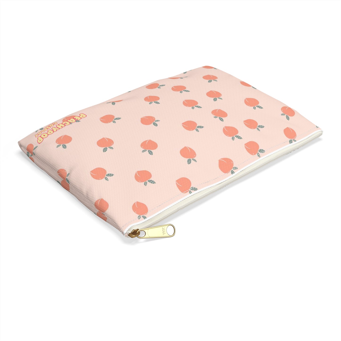 Peachy Pop Zipper Dice Pouch