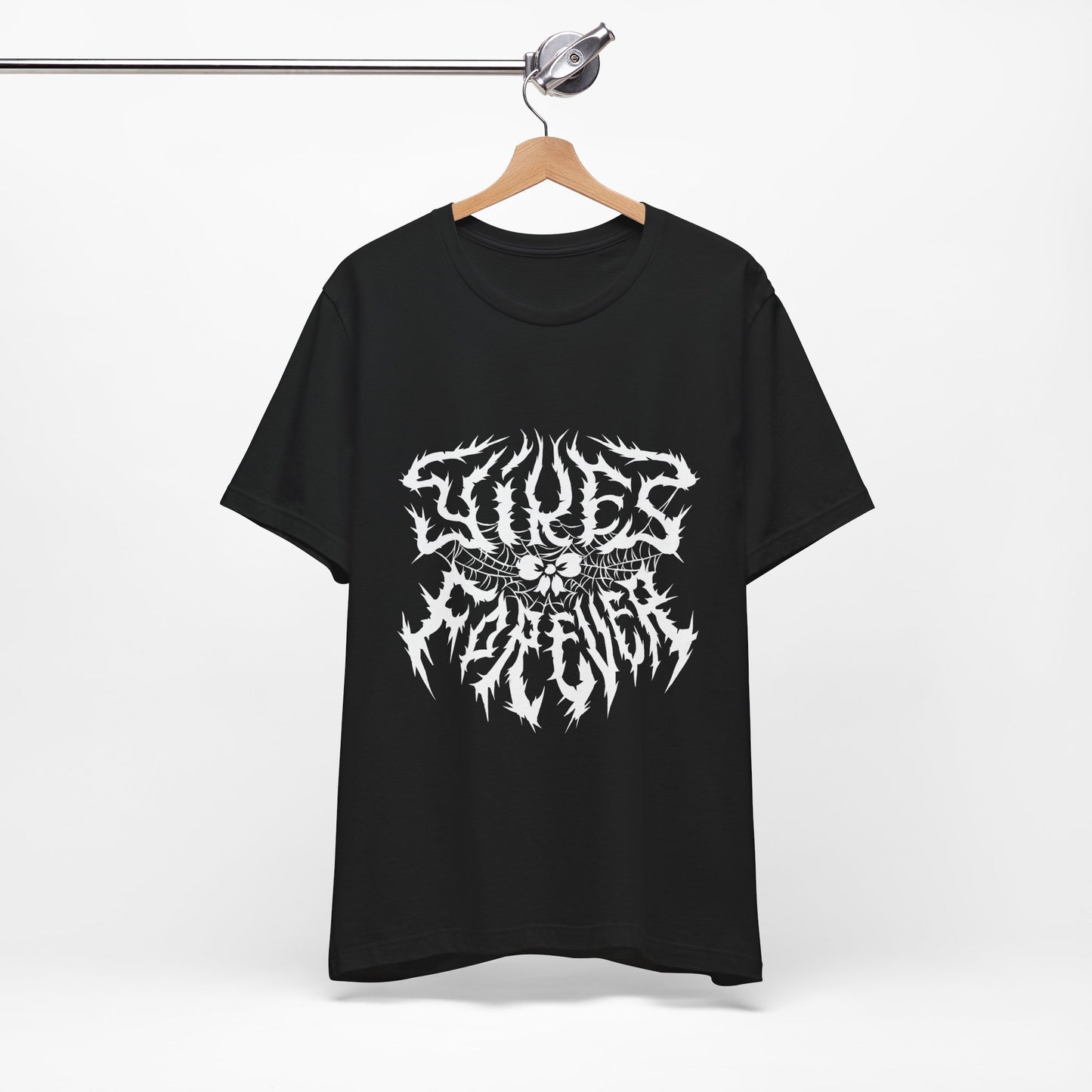 Yikes Forever Tee - dark colors with white text