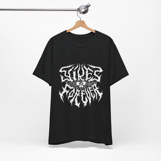 Yikes Forever Tee - dark colors with white text