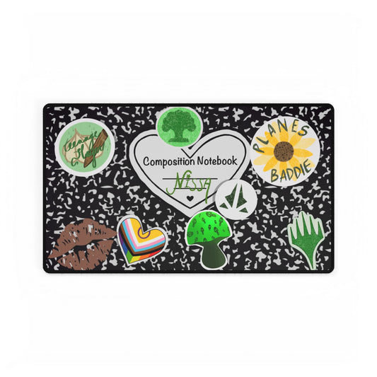 "Composition Notebook - Nissa" 24 x 14 TCG Playmat - Eggy Over Easy