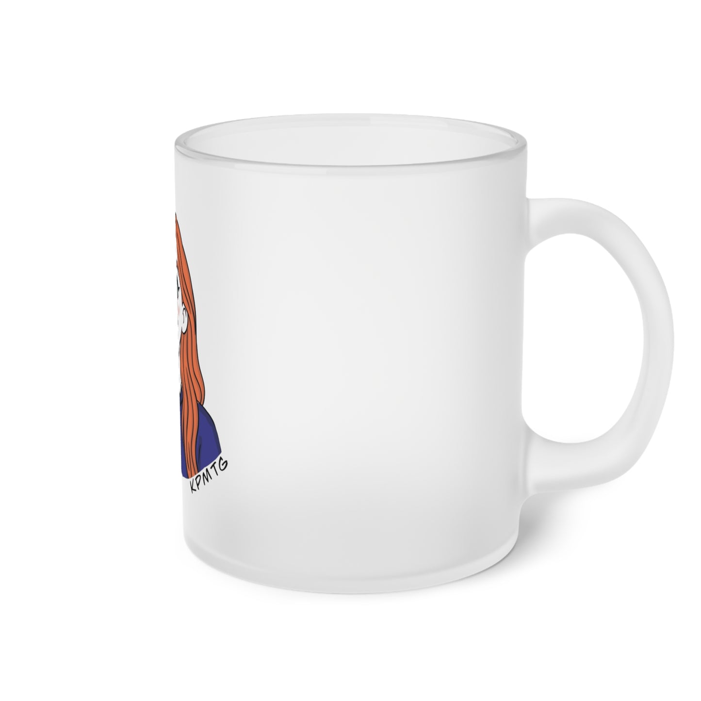 KP Frosted Glass Mug