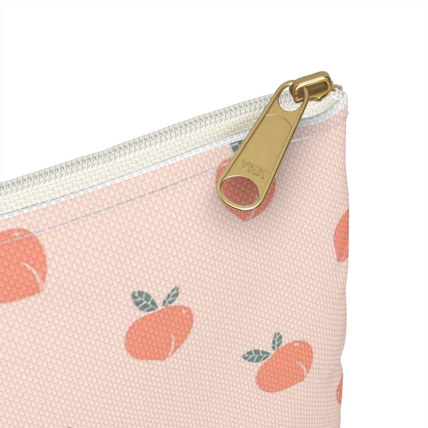 Peachy Pop Zipper Dice Pouch