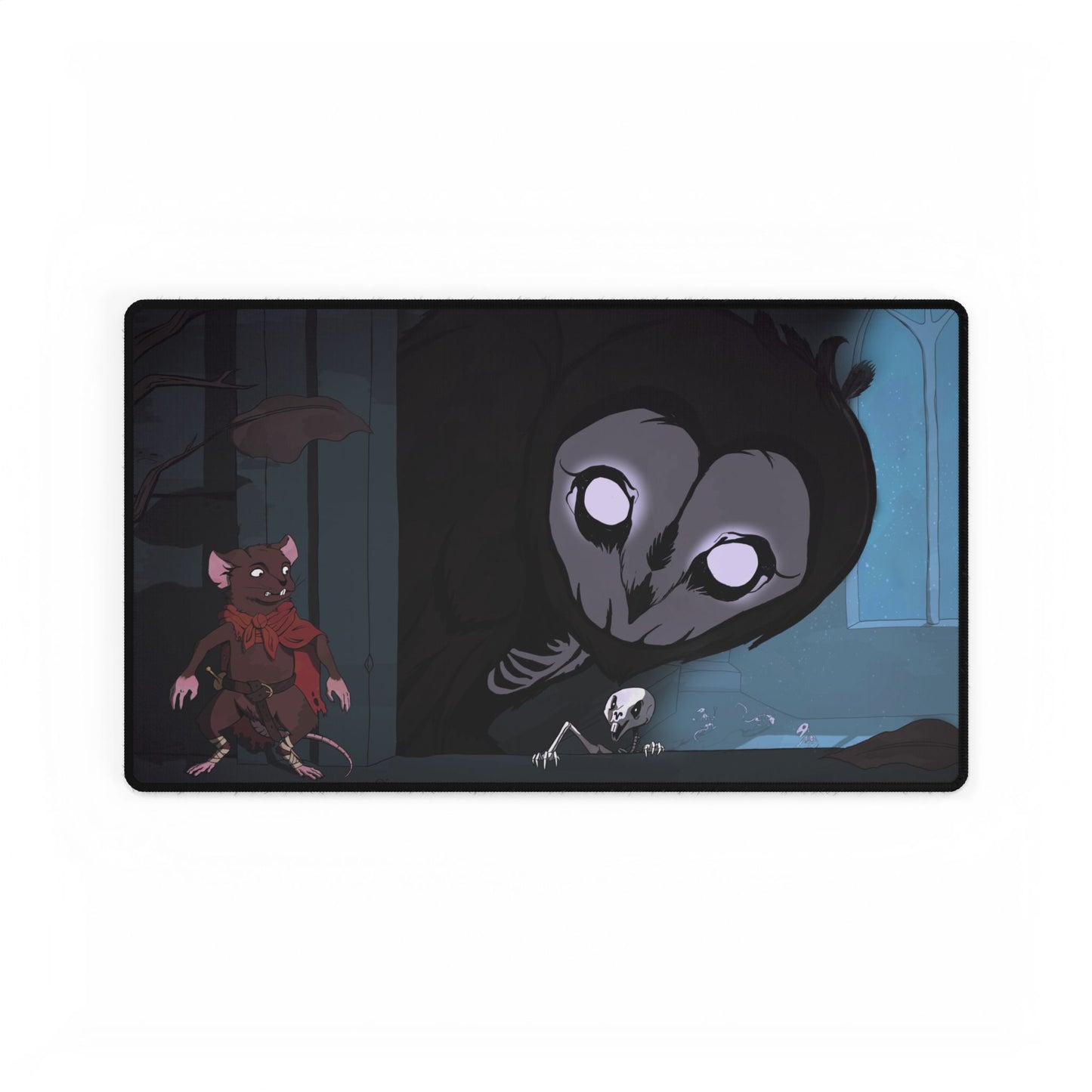 "The Owl Lich" 24 x 14 MTG Playmat