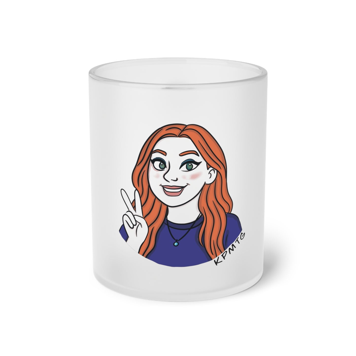 KP Frosted Glass Mug