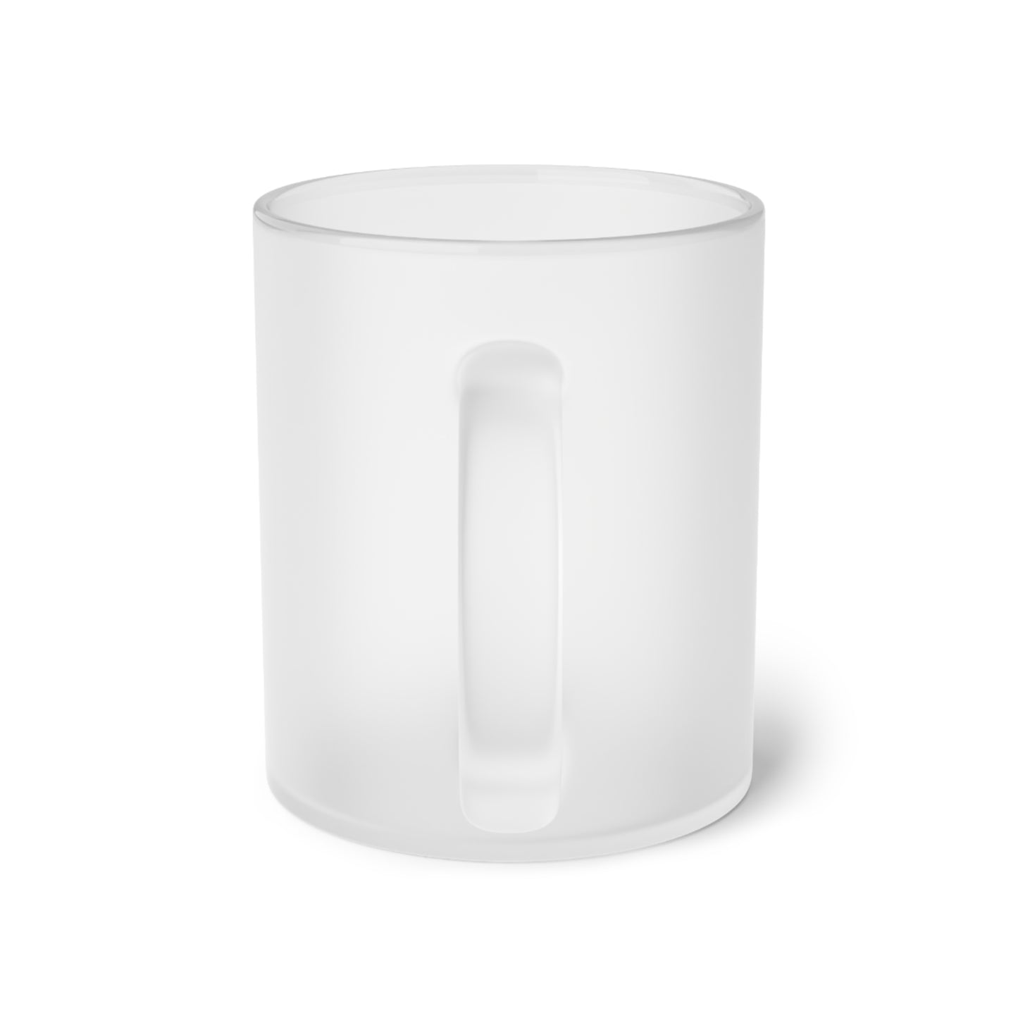 "I'm just a little guy" Frosted Glass Mug
