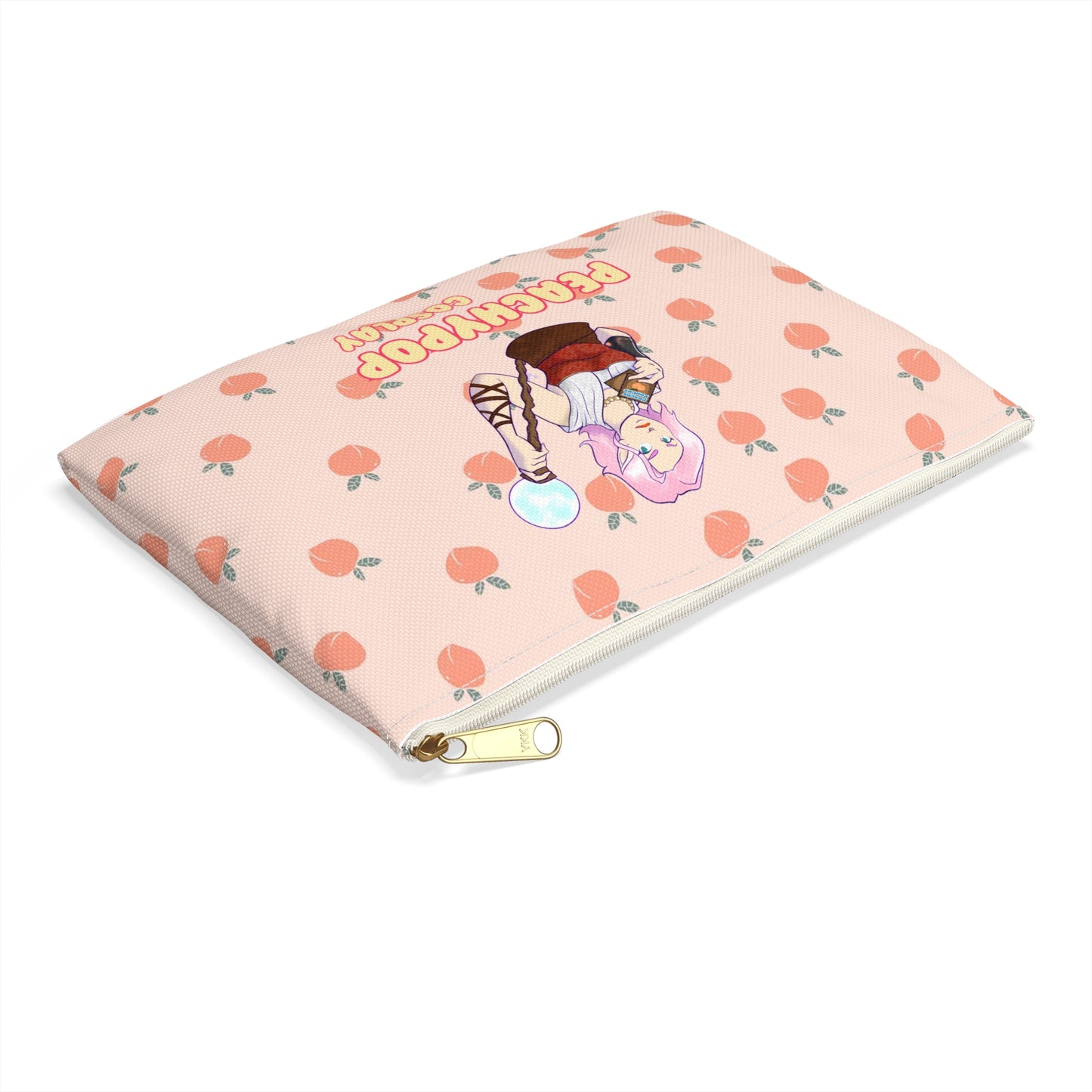 Peachy Pop Zip Pouch