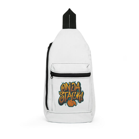 On Da Stack Sling Bag - White
