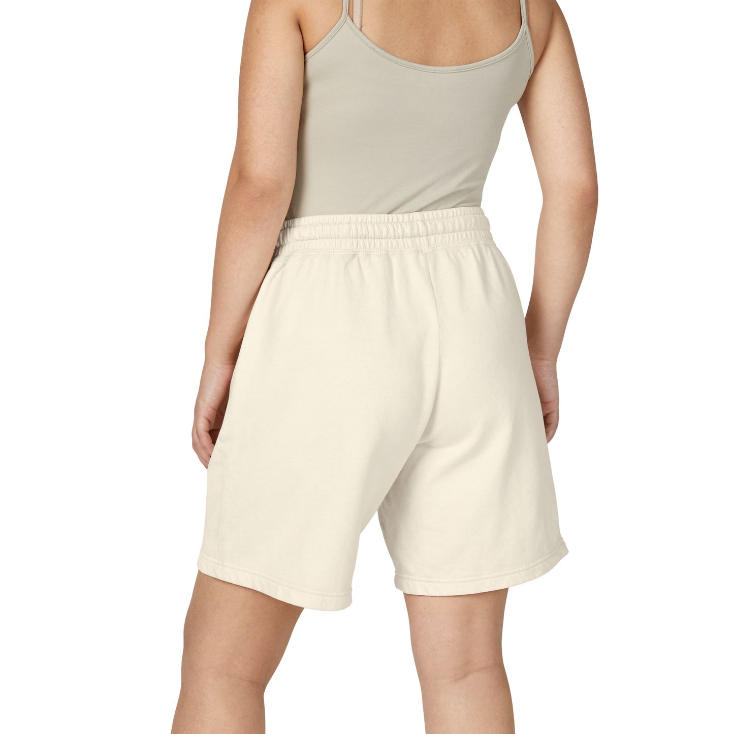 Unisex Garment-Dyed Lightweight Fleece Sweat Shorts