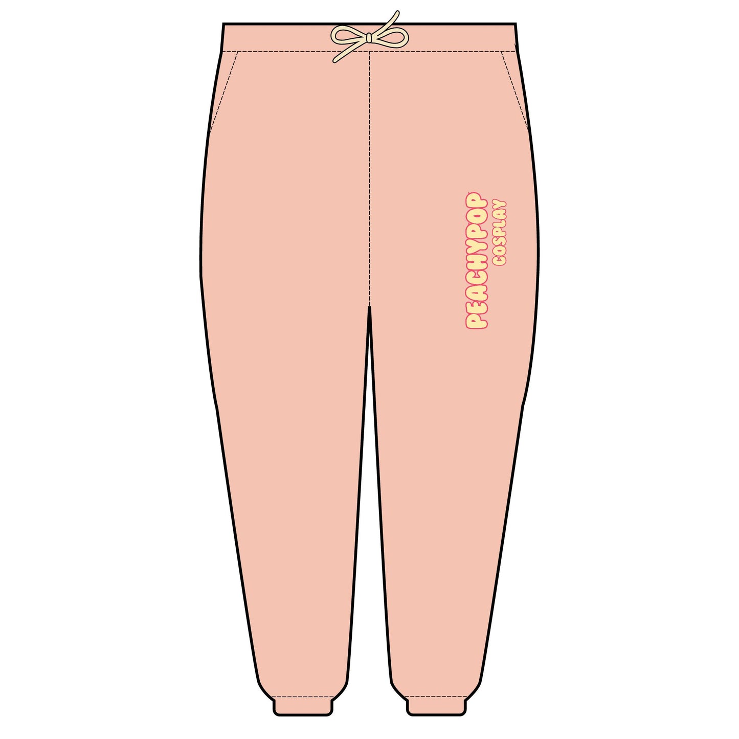 Peachy Pop Lightweight Sweatpants