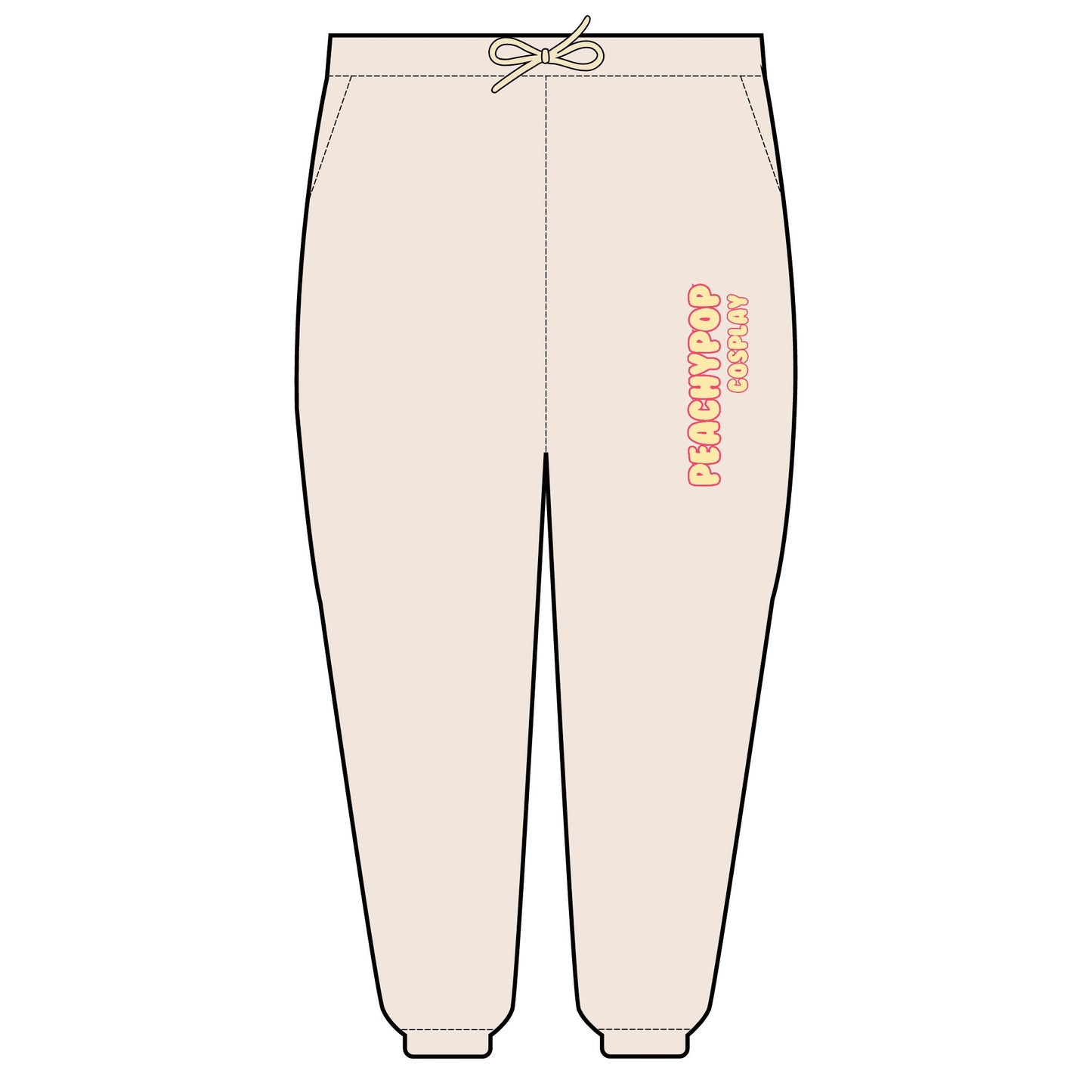 Peachy Pop Lightweight Sweatpants