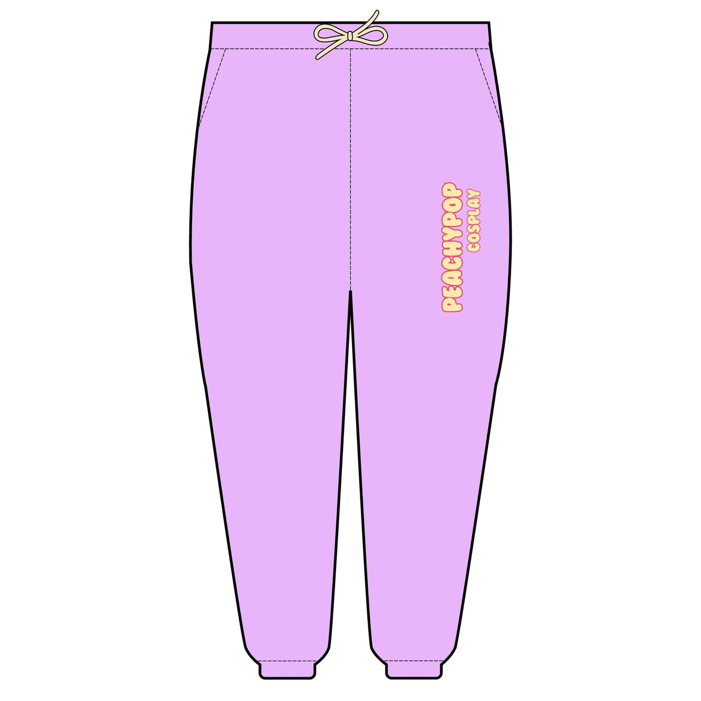 Peachy Pop Lightweight Sweatpants