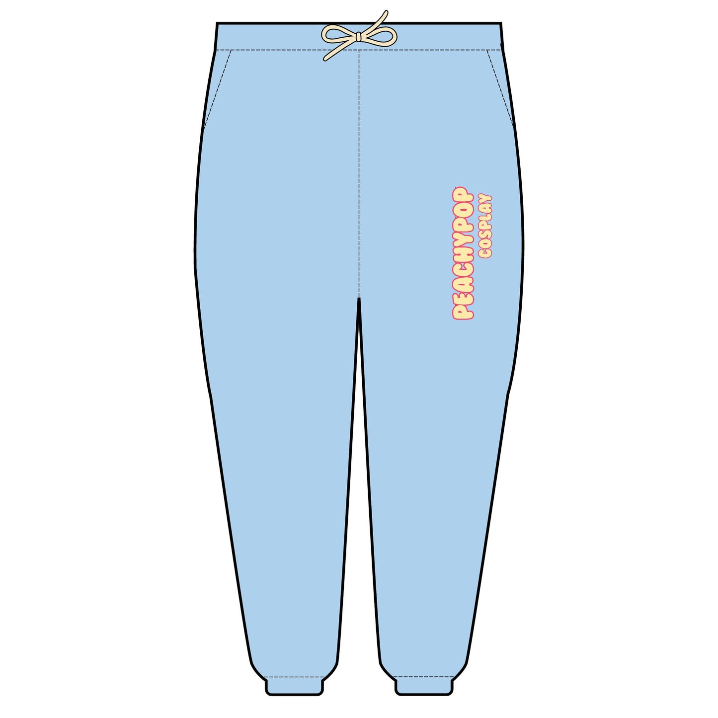 Peachy Pop Lightweight Sweatpants