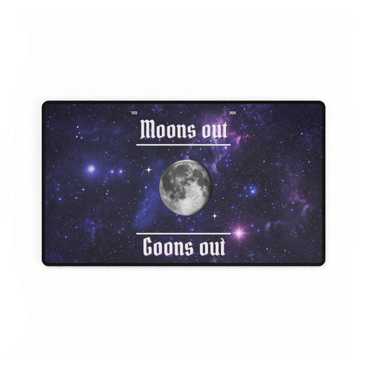 "Moons out, Goons out" 24 x 14 TCG Playmat - Moonplaysmagic
