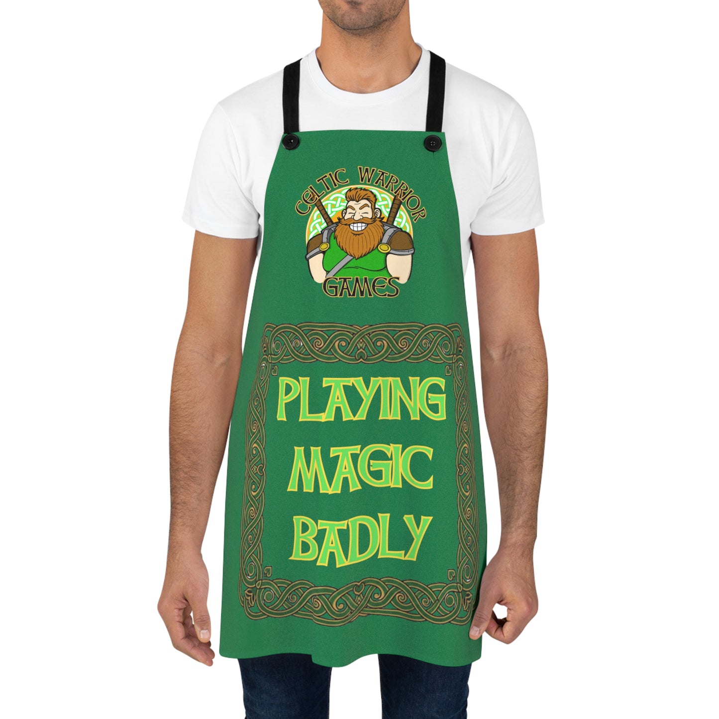 Playing Magic Badly Apron