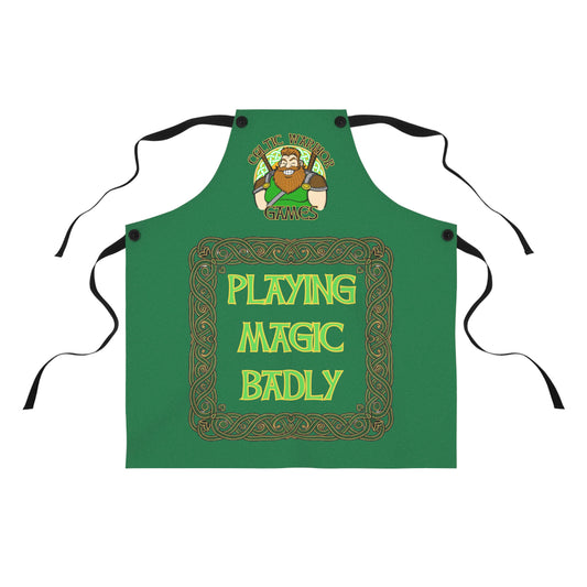 Playing Magic Badly Apron
