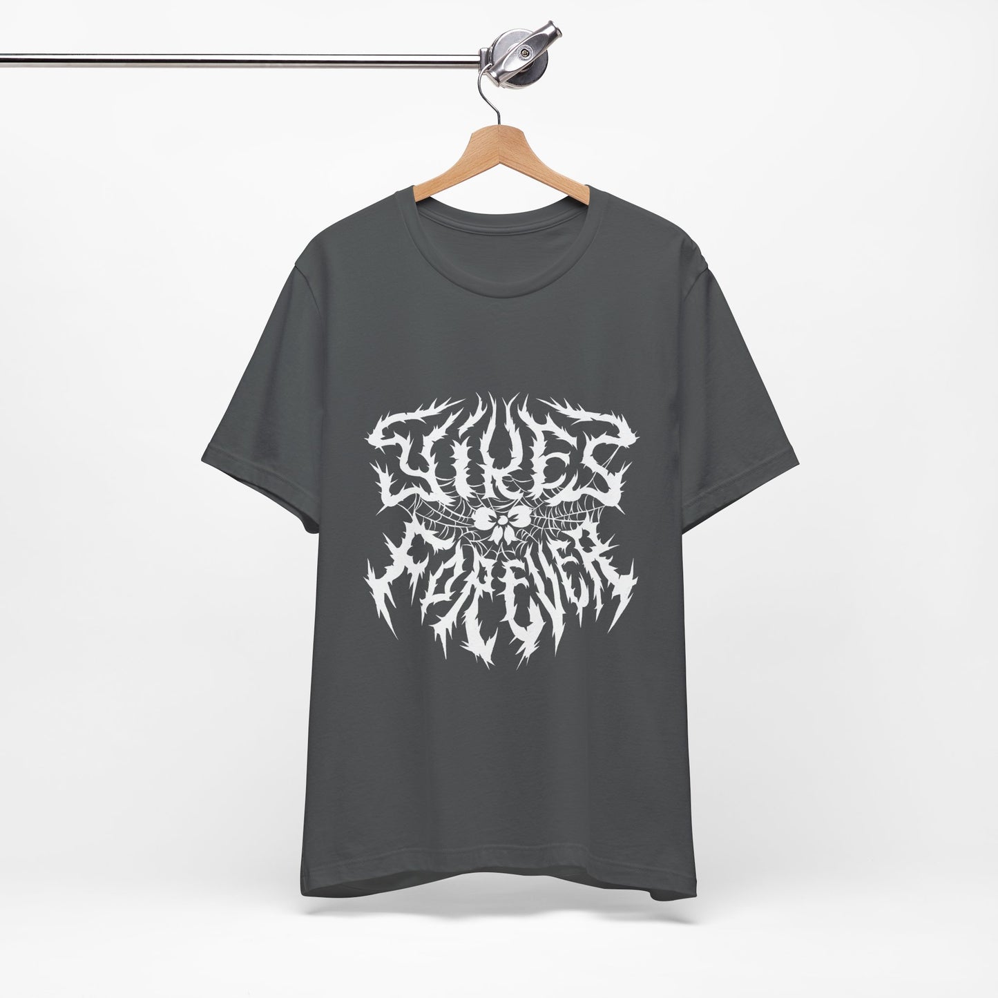 Yikes Forever Tee - dark colors with white text