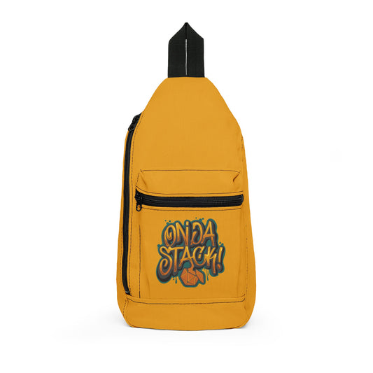 On Da Stack Sling Bag - Gold