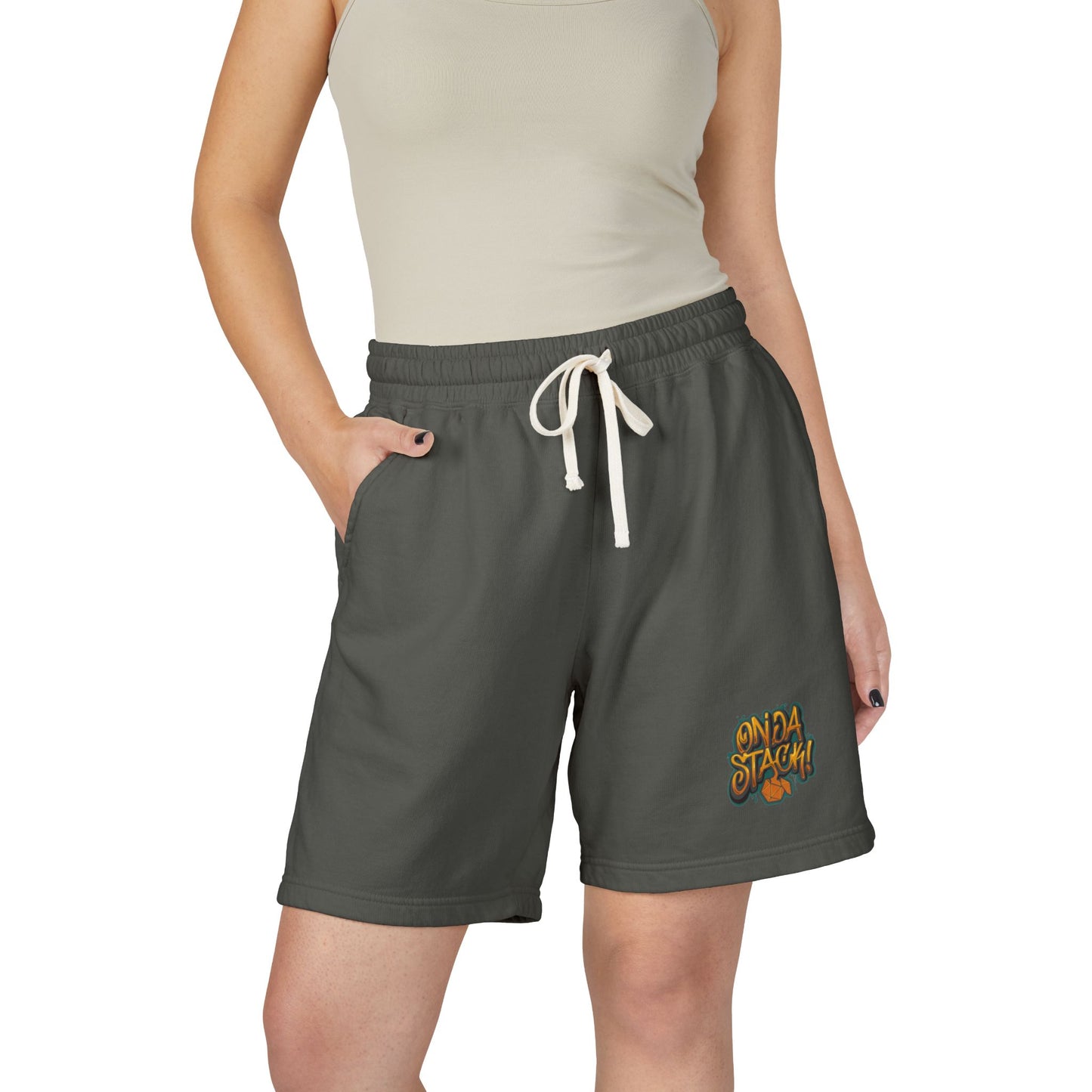 On Da Stack Fleece Sweat Shorts
