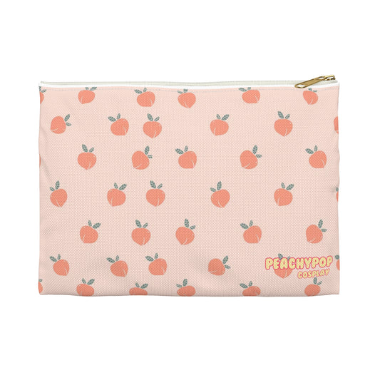 Peachy Pop Zipper Dice Pouch