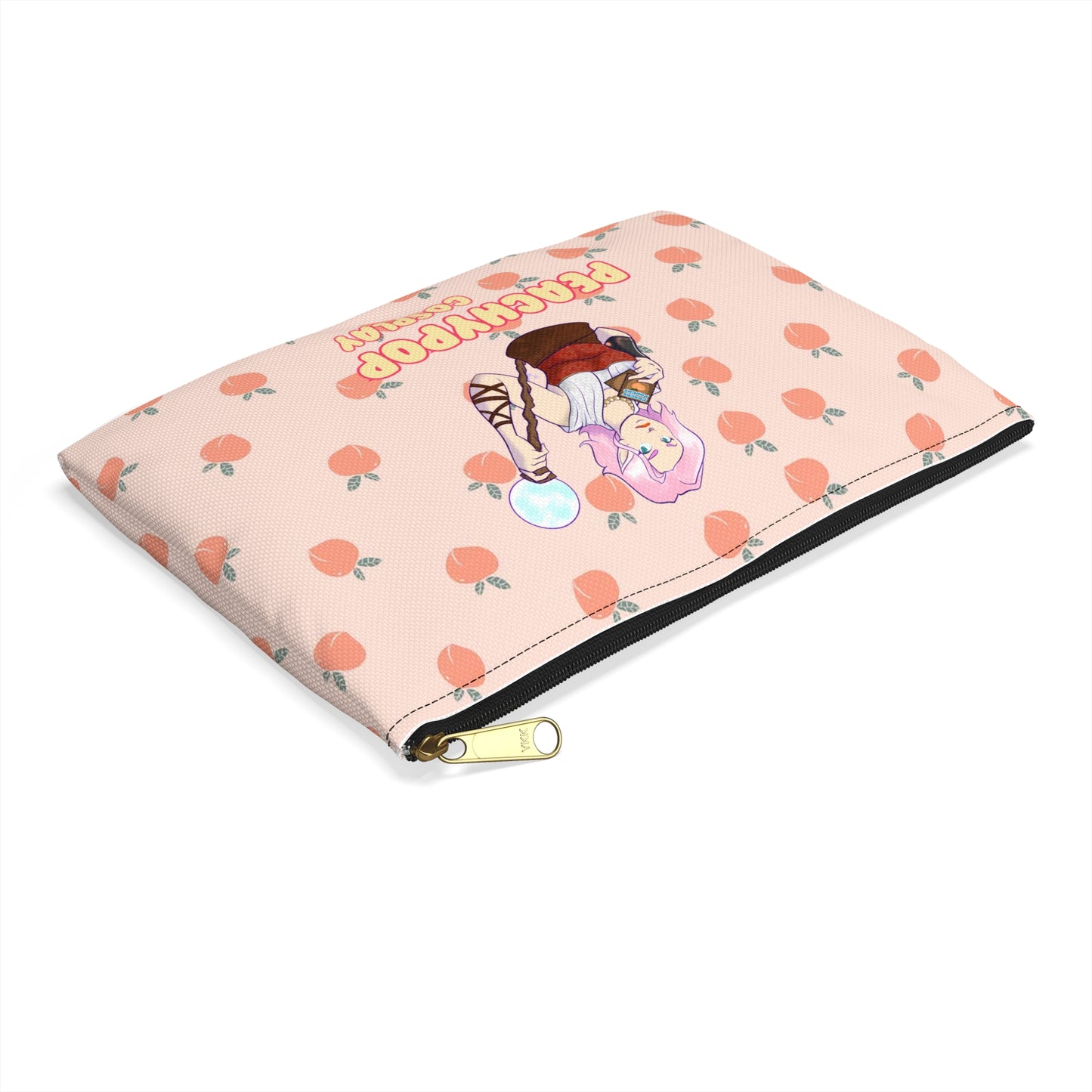 Peachy Pop Zip Pouch