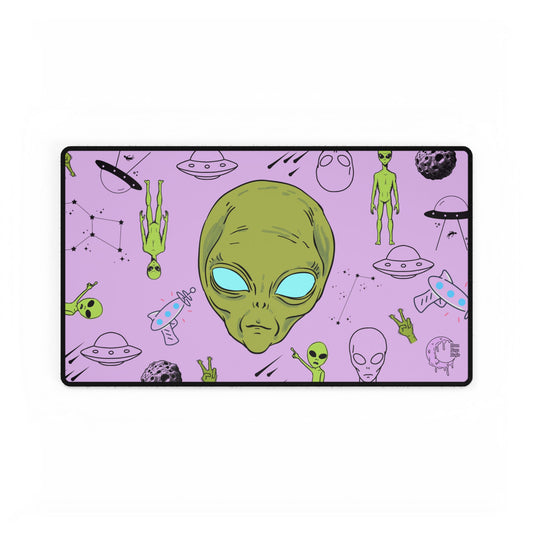 "Pink Alien" 24 x 14 TCG Playmat - Moonplaysmagic