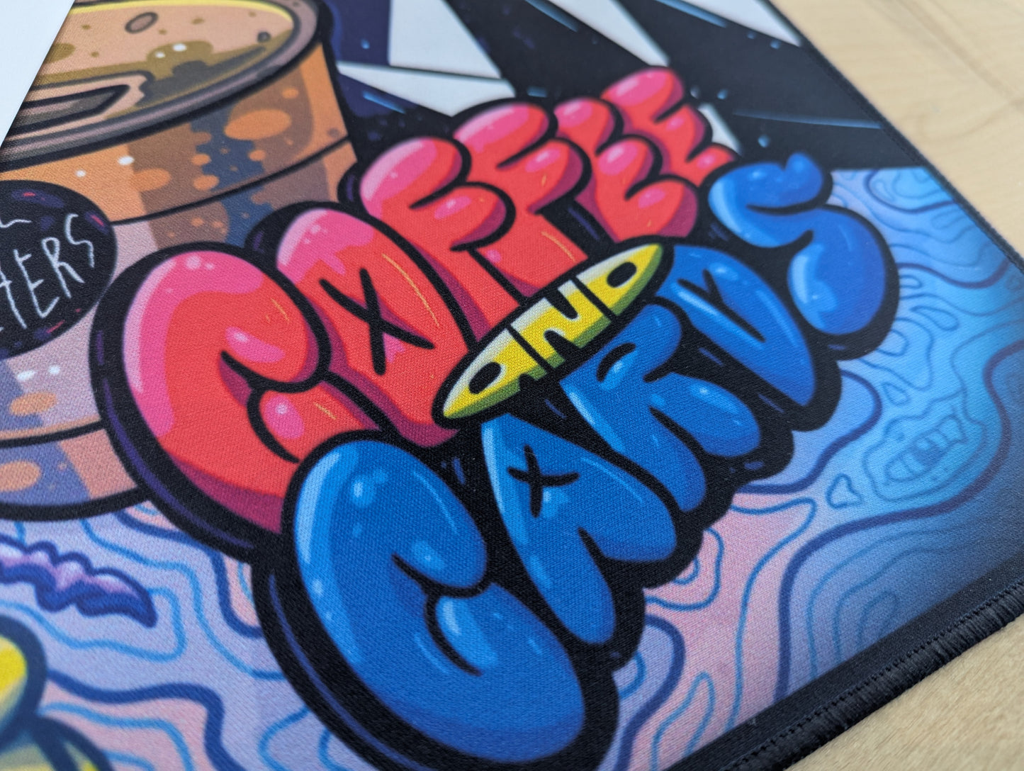 "Coffee and Cards" 24 x 14 MTG Playmat - Jesse Jacobellis