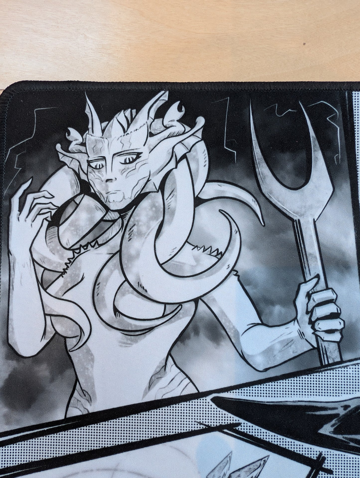 "Sephy Manga Style" 24 x 14 MTG Playmat
