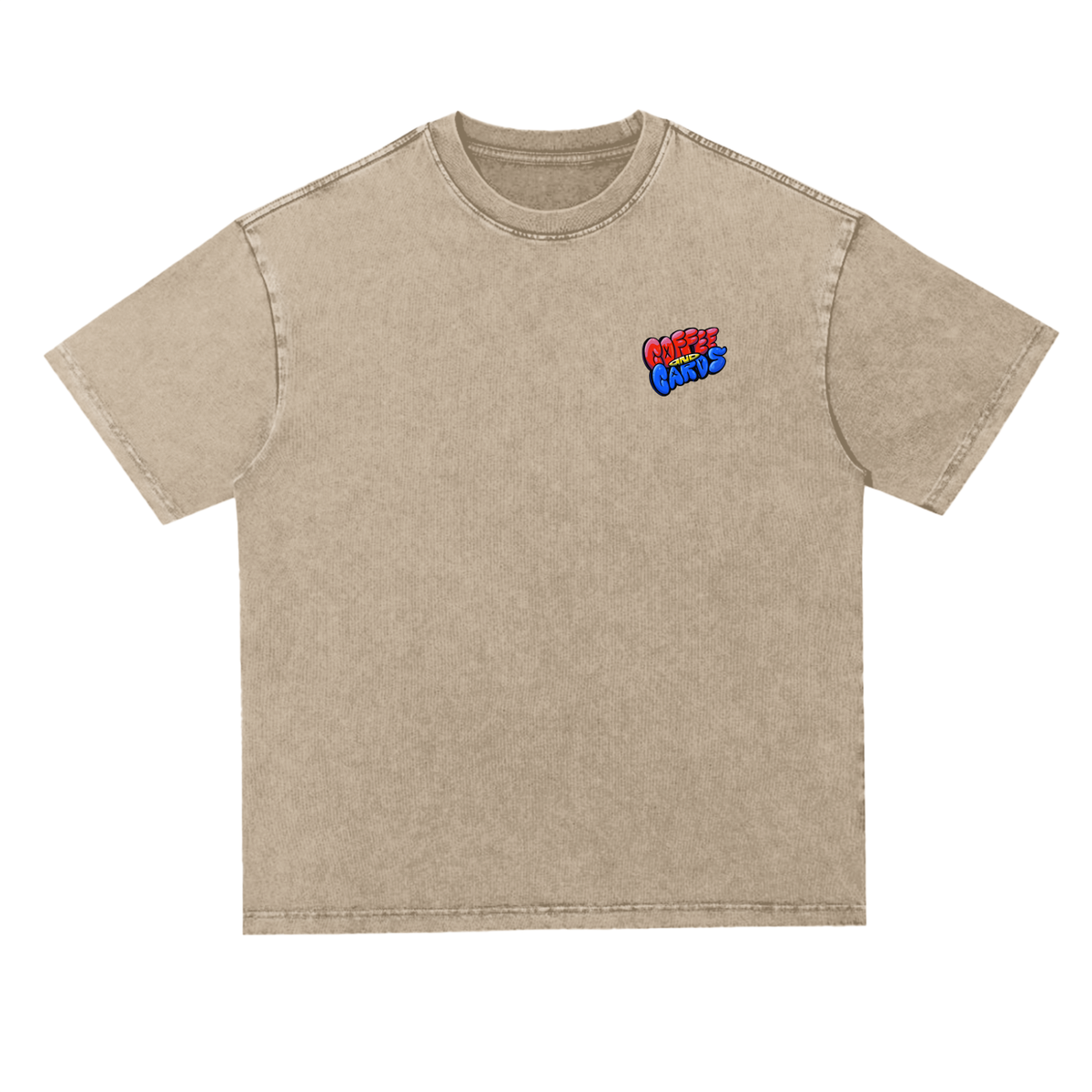 Coffee and Cards Oversize Tee