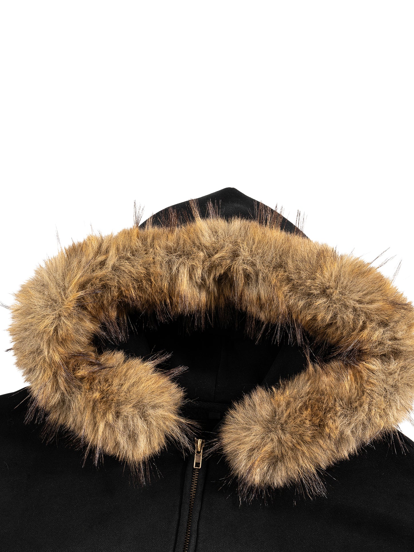 KP Detachable Fur Hoodie
