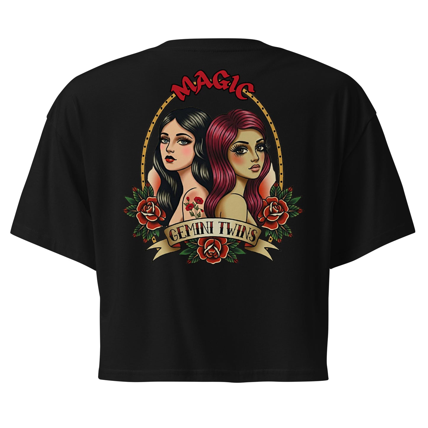 Gemini Twins Crop Top