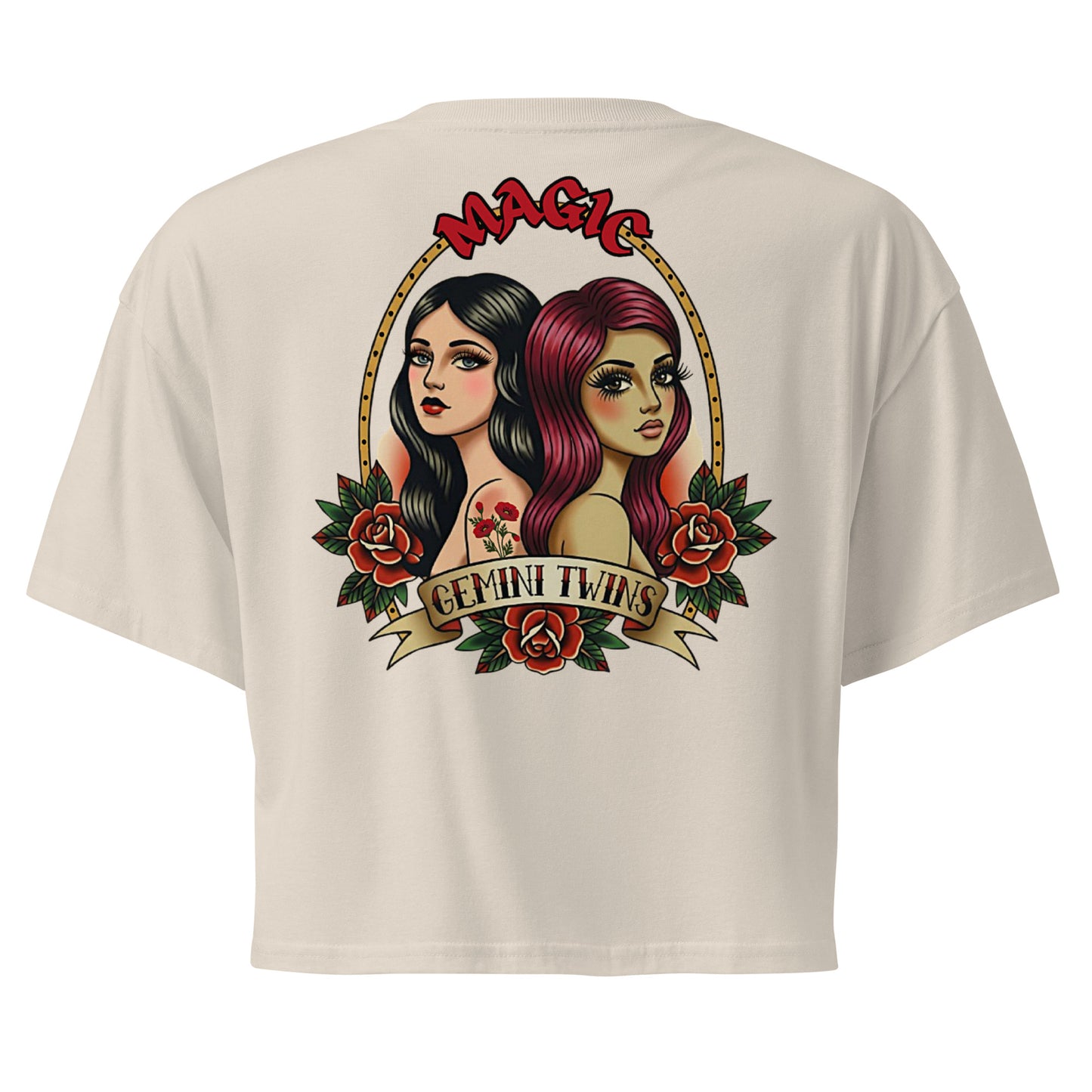 Gemini Twins Crop Top