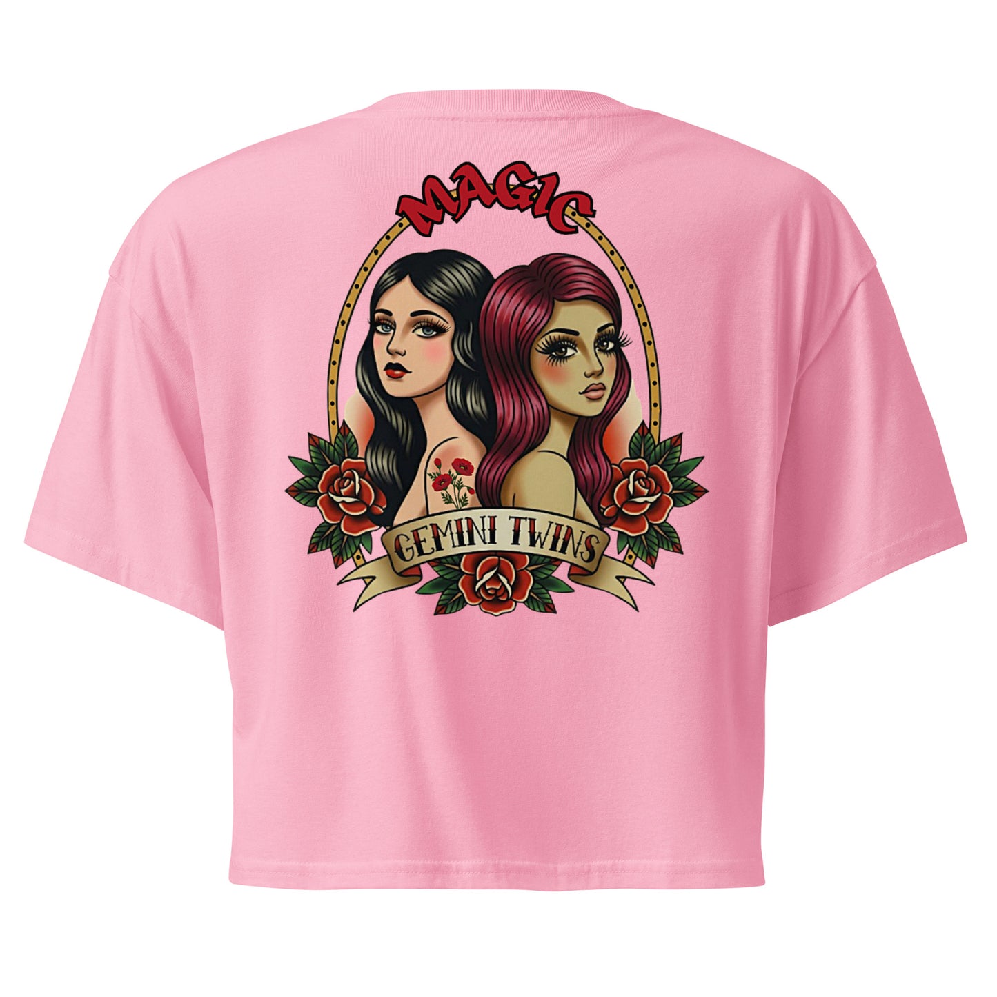 Gemini Twins Crop Top