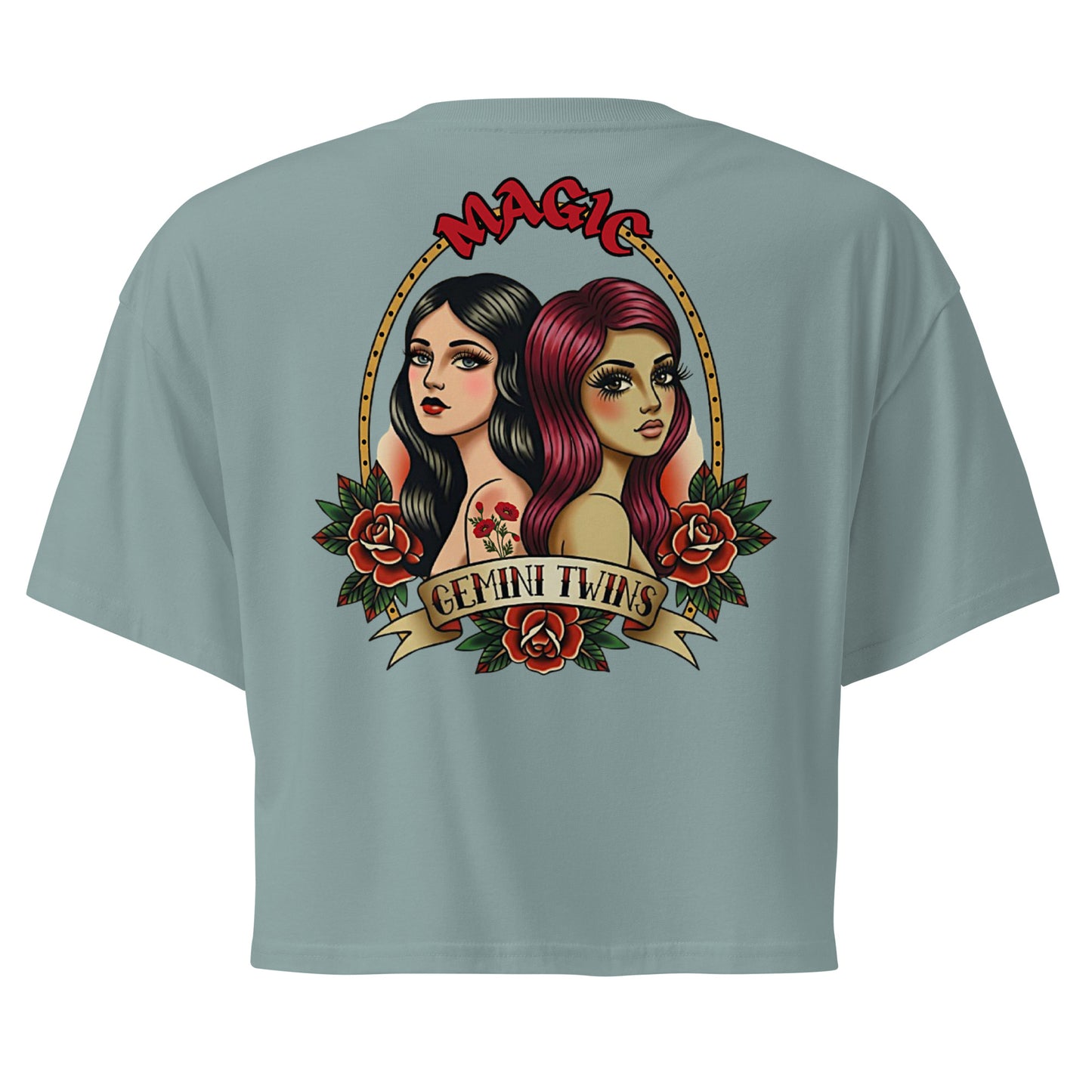 Gemini Twins Crop Top